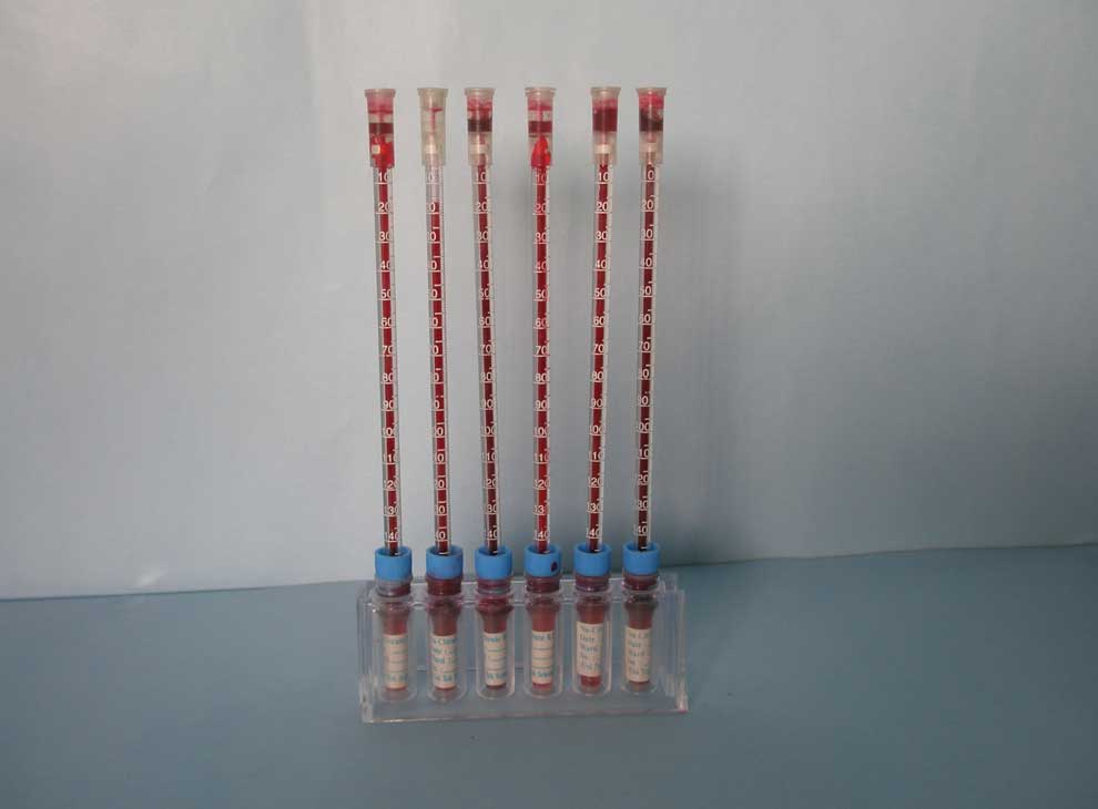 Disposable ESR Pipette with Vacuum Plug (U40SR06)
